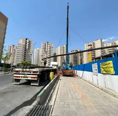 خدمات جرثقیل غرب تهران