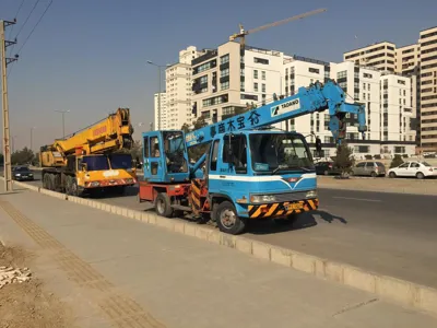 خدمات جرثقیل غرب تهران