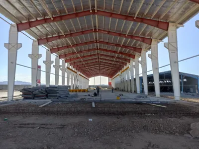 اجرای سقف شیروانی سوله در تهران