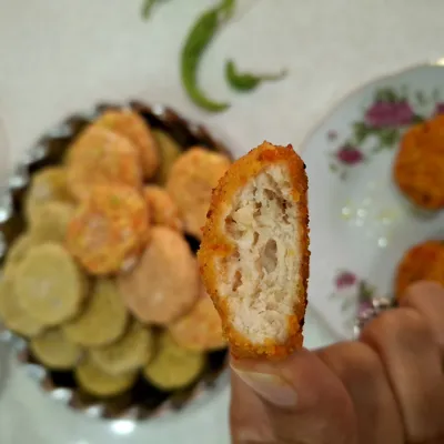 یه گاز خوشمزه از ناگتمون🤤
بافت آبدارشووووو😋