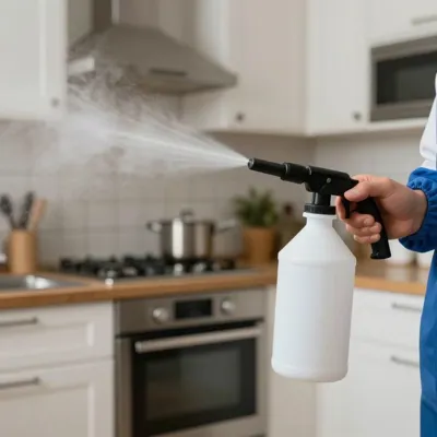 سم پاشی در چهارباغ