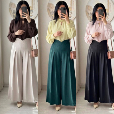 🌈شومیز شلوار ستاره

✨️جنس : سیلک پری

✨️رنگ بندی : طبق تصاویر

✨️سایز ها : فری

✨️قیمت : 1850
(توضیحات کامل درون کانال)