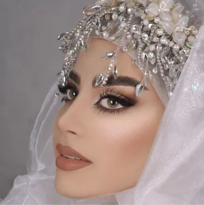 میکاپ حرفه ای عروس در شهرکرد