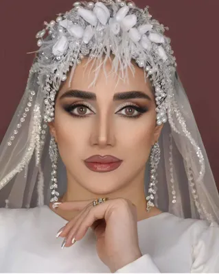 میکاپ حرفه ای عروس در شهرکرد