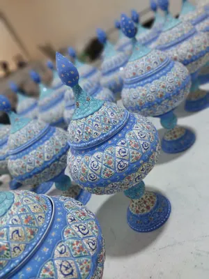 کارگاه میناکاری اصفهان (پذیرش سفارشات مشتری)
