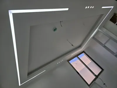 نمونه لاین نوری سالن پذیرایی