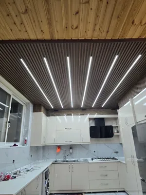 نمونه لاین نوری آشپزخانه