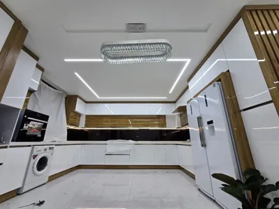 طراحی لاین نوری آشپزخانه