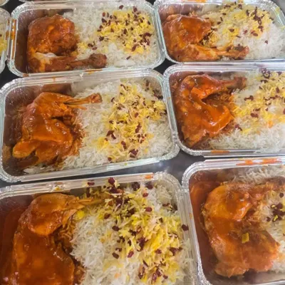 زرشک پلو با مرغ