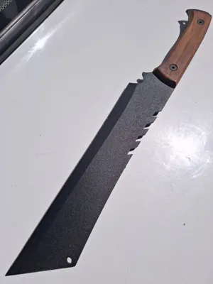 ساطور دسته چوبی