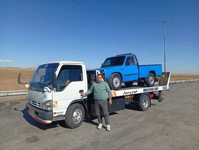 خودرو بر زنجان یدک کش زنجان
