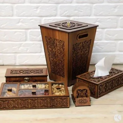 برش لیزر چوب و ام دی اف در اصفهان