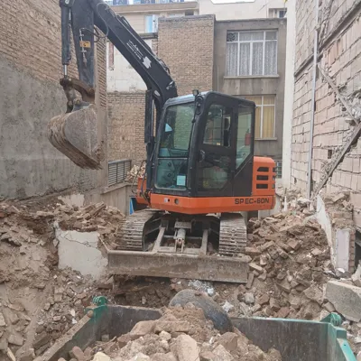 &nbsp;گودبرداری ساختمان در جنوب تهران