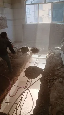 تخريب ساختمان در تهران