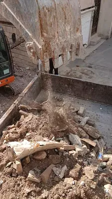 تخريب ساختمان در تهران