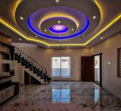 کناف کاری و نور پردازی در سعادت آباد