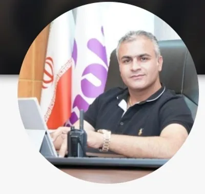 اقای معارفی مدیرعامل شرکت&nbsp;