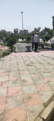اجرای محوطه پارک ساحلی