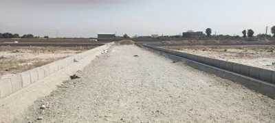 اجرای جدول کشی و زیرسازی شهرک فرمانداری تهران