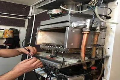 بررسی فشار آب و مدار گرمایش