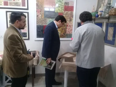 بازدید مسئولین از نمایشگاه