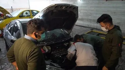 یدک کشی شبانه‌روزی روزی در تهران&nbsp;