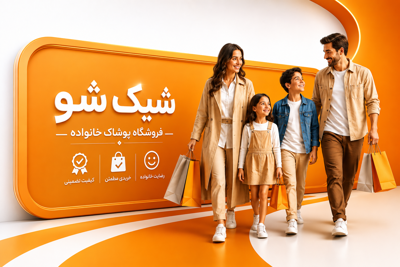 شیک شو فروشگاه پوشاک زنانه،مردانه،بچگانه