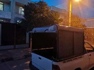 اجرای روکش خودرو باری در شیراز