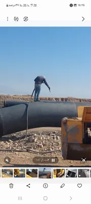 اجرای رنگ آمیزی خطوط لوله در دزفول