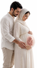 عکاسی بارداری با میکاپ
