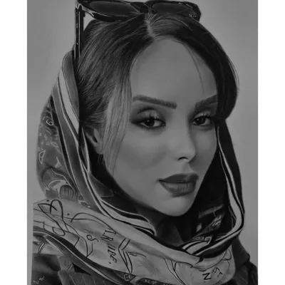 سفارش چهره در اهواز با تکنیک سیاه قلم