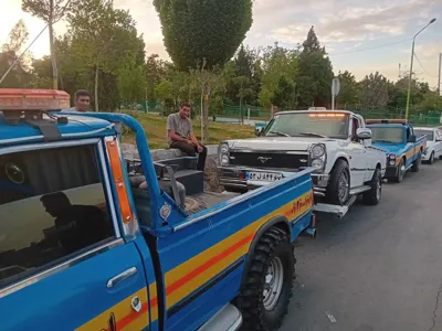 امدادخودرو در اتوبان حجازی