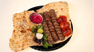کوبیده با سنگک تازه رستوران ترمه&nbsp;