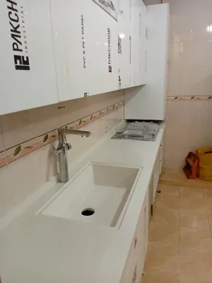 سنگ مصنوعی کابینت سفید