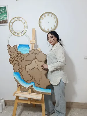 نقشه پازلی ایران&nbsp;