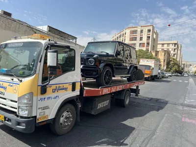 حمل خودرو با خودروبر در زنجان