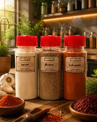 سیر. سماق و پاپریکا