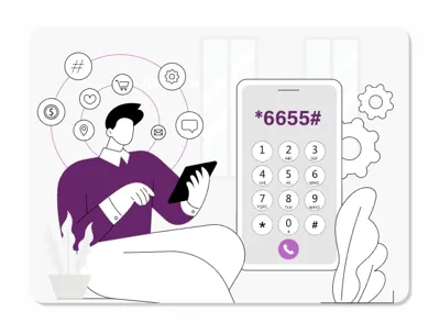 کد دستوری USSD