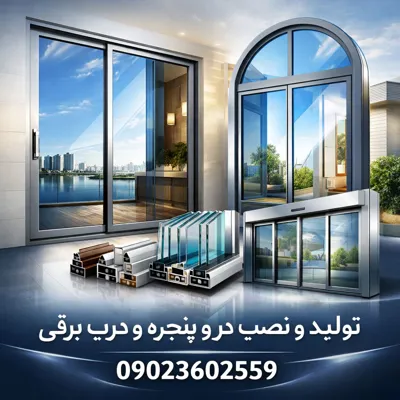 تولیدی درب و پنجره دوجداره در شیراز 