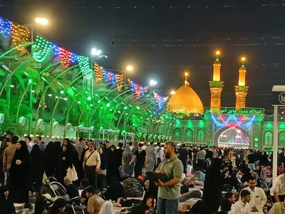 شب جمعه و صفای بين الحرمین