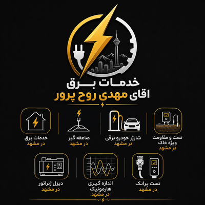 &nbsp;خدمات برق در مشهد
