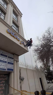 نور پردازی نما ساختمان در مشهد