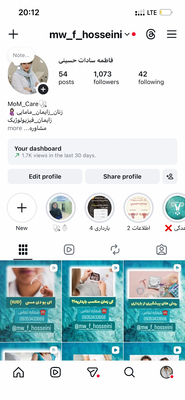 ایدی پیج ایستاگرام mw_f_hosseini