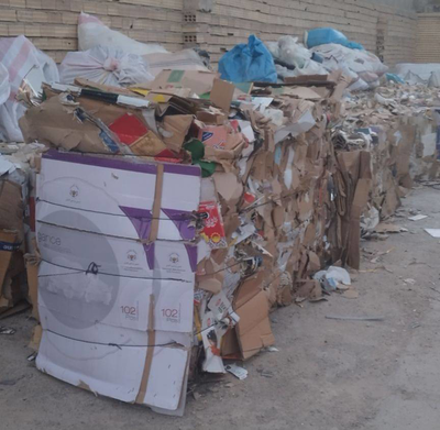 فروش پرس ضایعات کارتن درجه یک در تبریز
