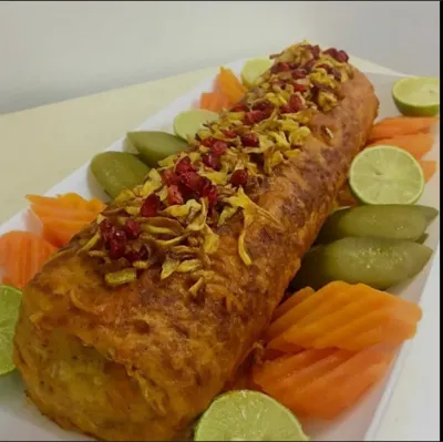 خوراک رولت مرغ_950000 ریال
توضیحات : رولت مرغ 150 گرم_دورچین کامل