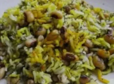 لوبیا پلو_1000000 ریال
روزهای دوشنبه و پنج شنبه
توضیحات : یک پرس 350 گرم